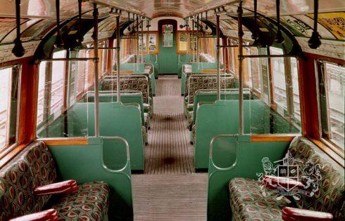 Interior of 1938 Tube Stock Carriage