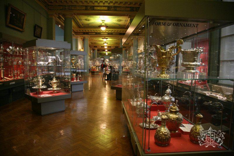 V&A Museum-Silver exhibition room