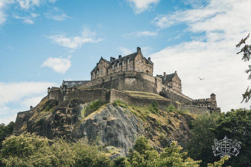 Edinburgh Castle by Jörg Angeli